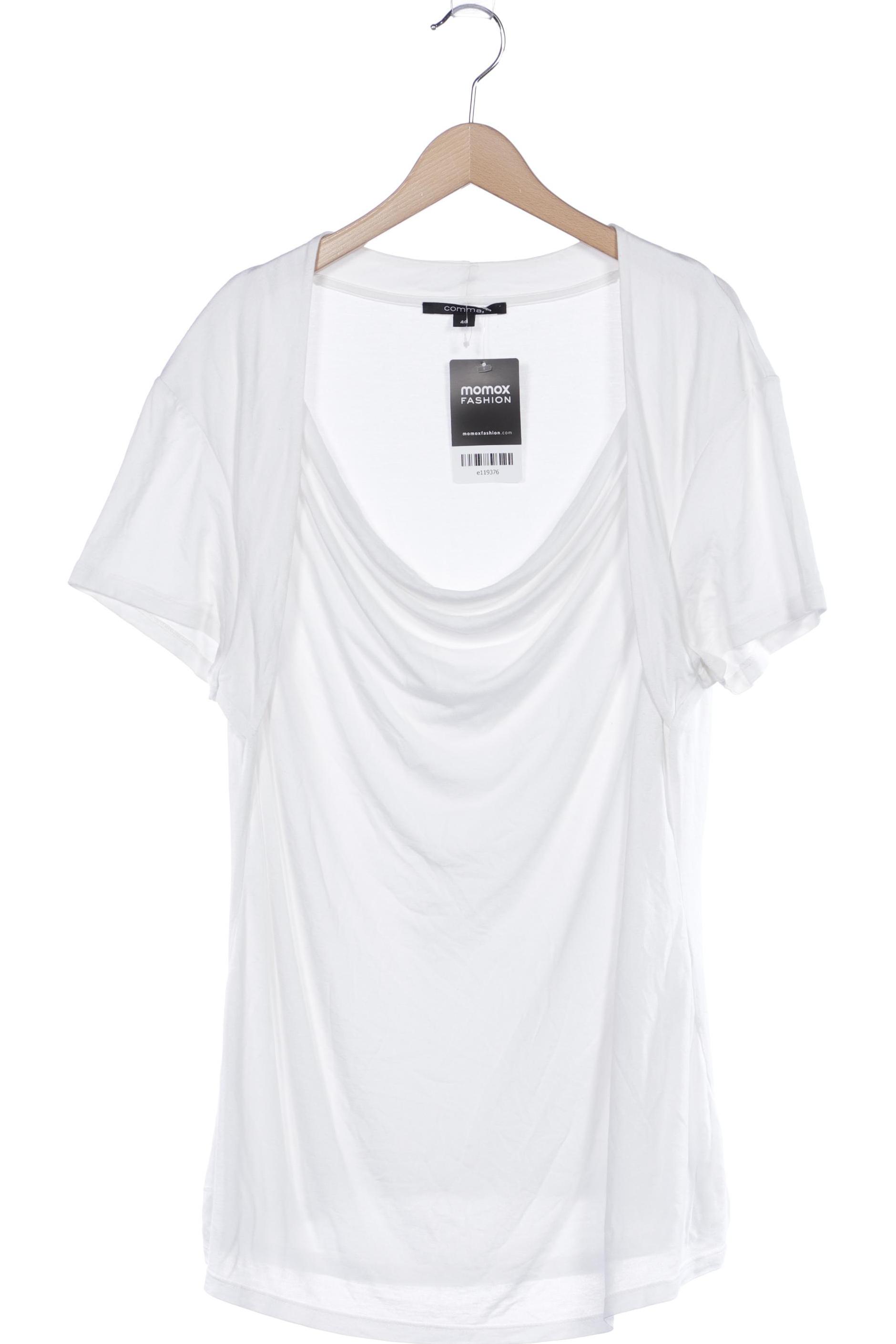 Thumbnail - Comma Damen T-Shirt, weiß, Gr. 46