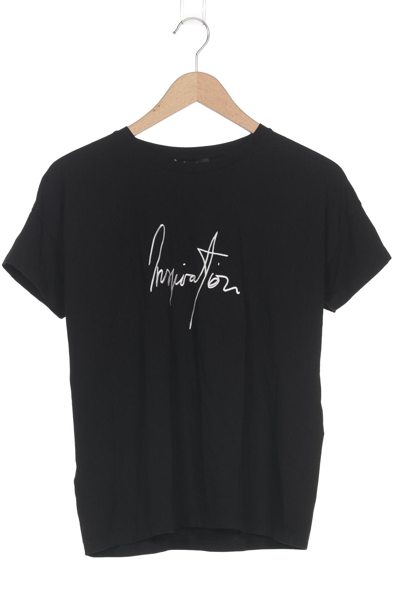 

Comma Damen T-Shirt, schwarz, Gr. 36