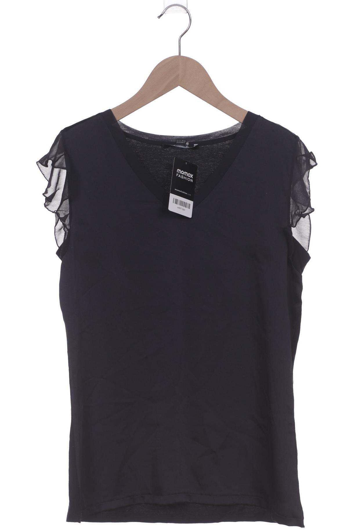 

Comma Damen T-Shirt, marineblau, Gr. 36