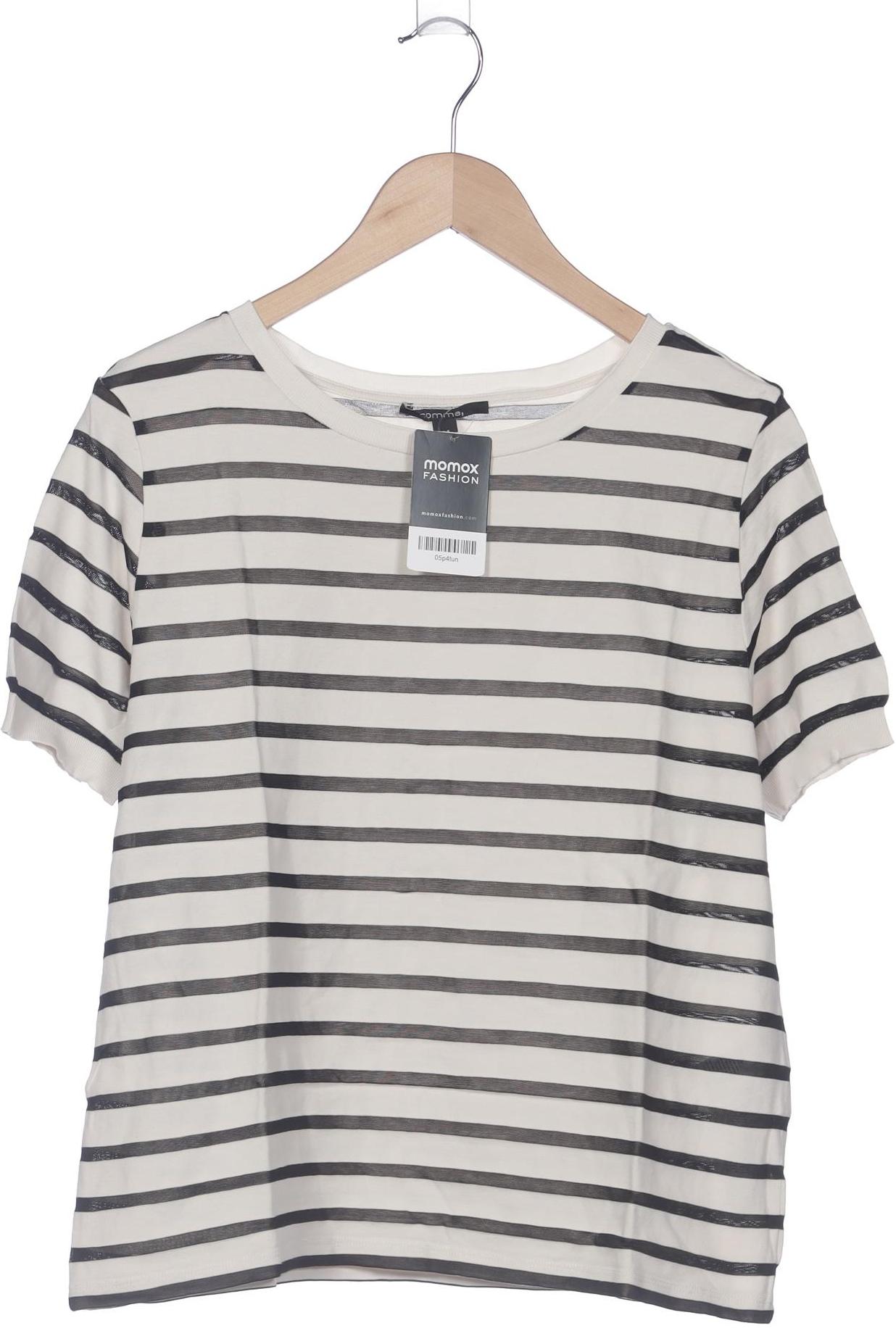 

Comma Damen T-Shirt, weiß, Gr. 44