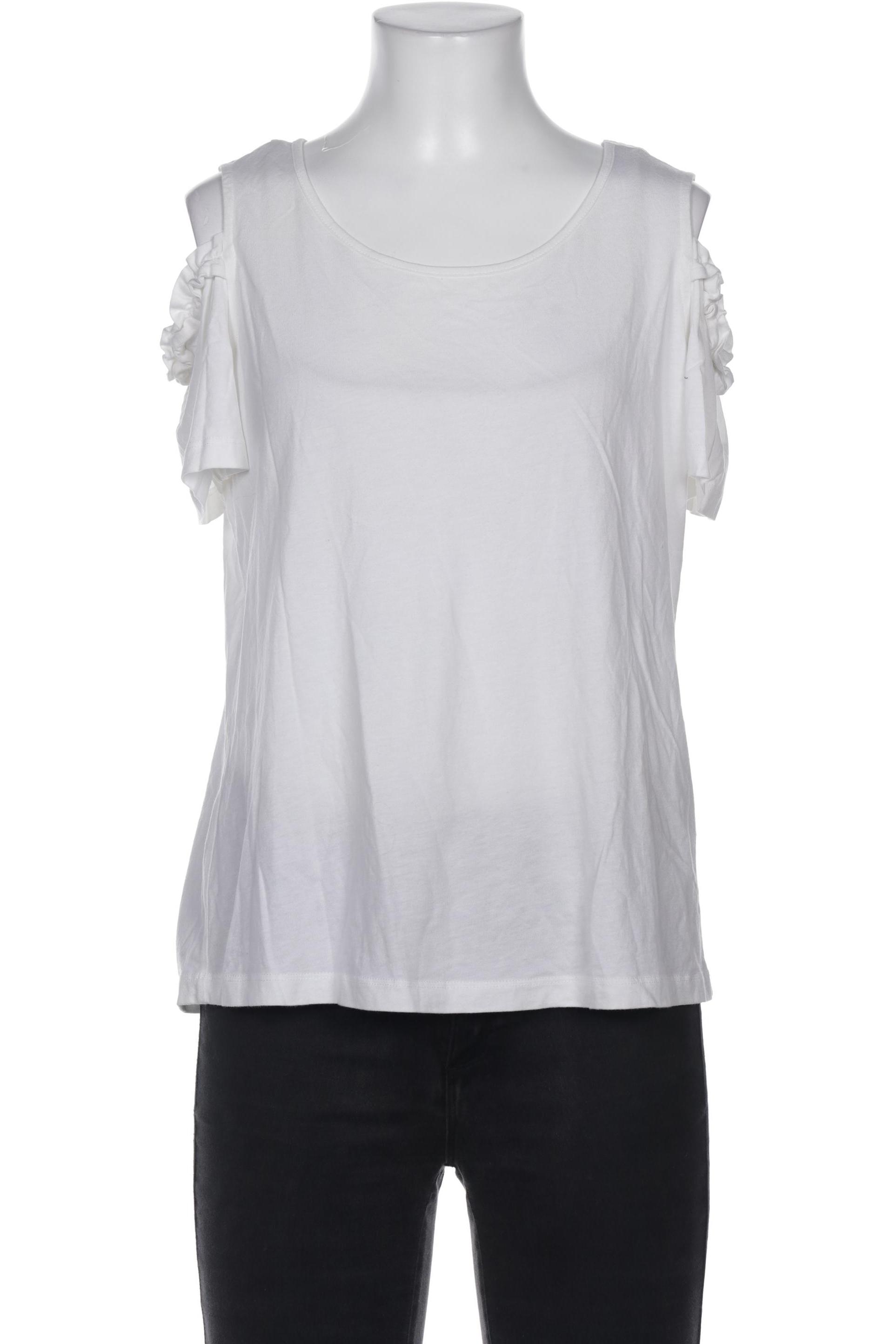 

Comma Damen T-Shirt, weiß, Gr. 40