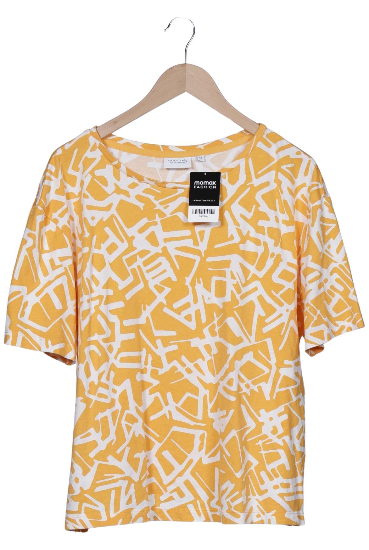 

Comma Damen T-Shirt, orange, Gr. 46
