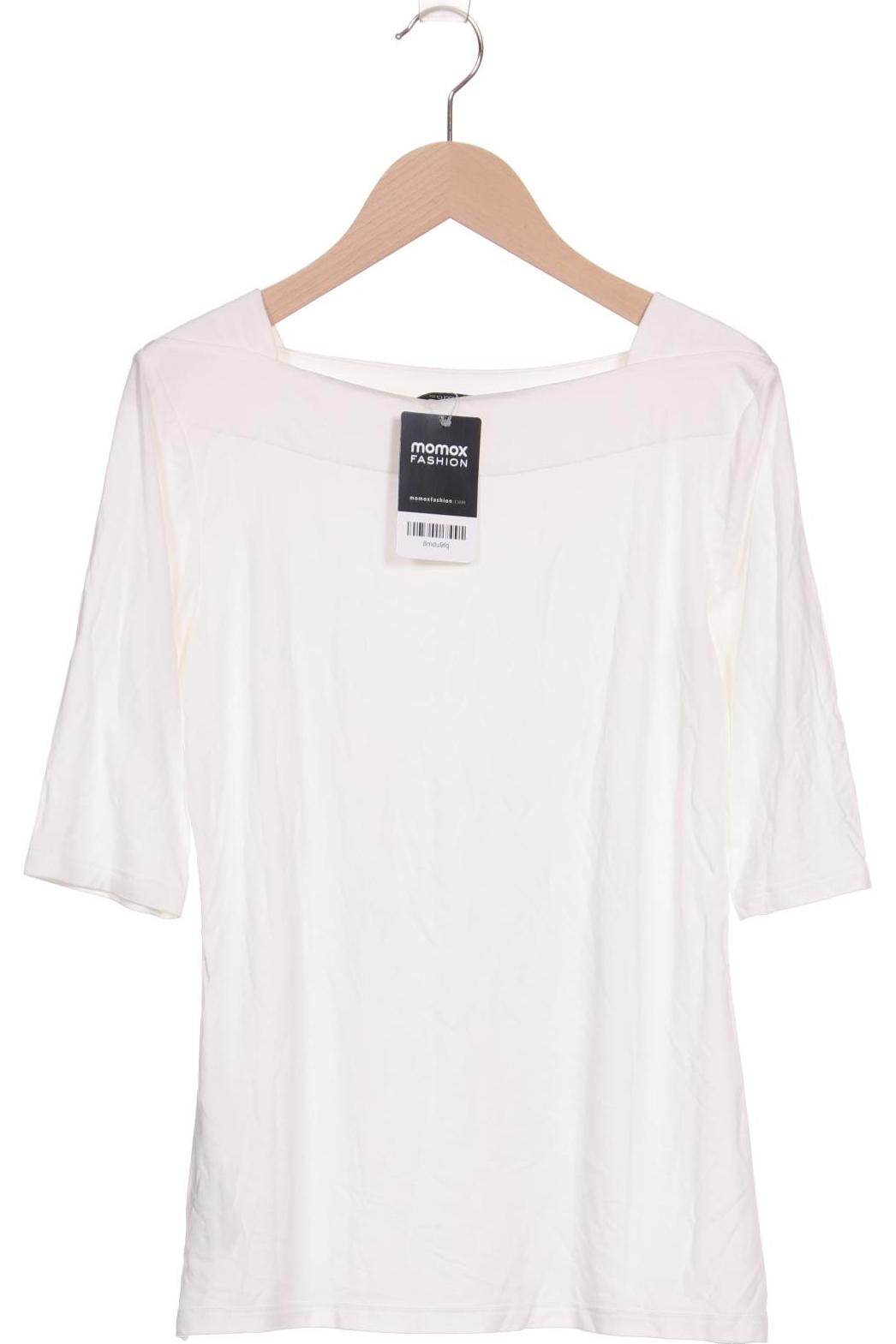 

Comma Damen T-Shirt, cremeweiß, Gr. 36