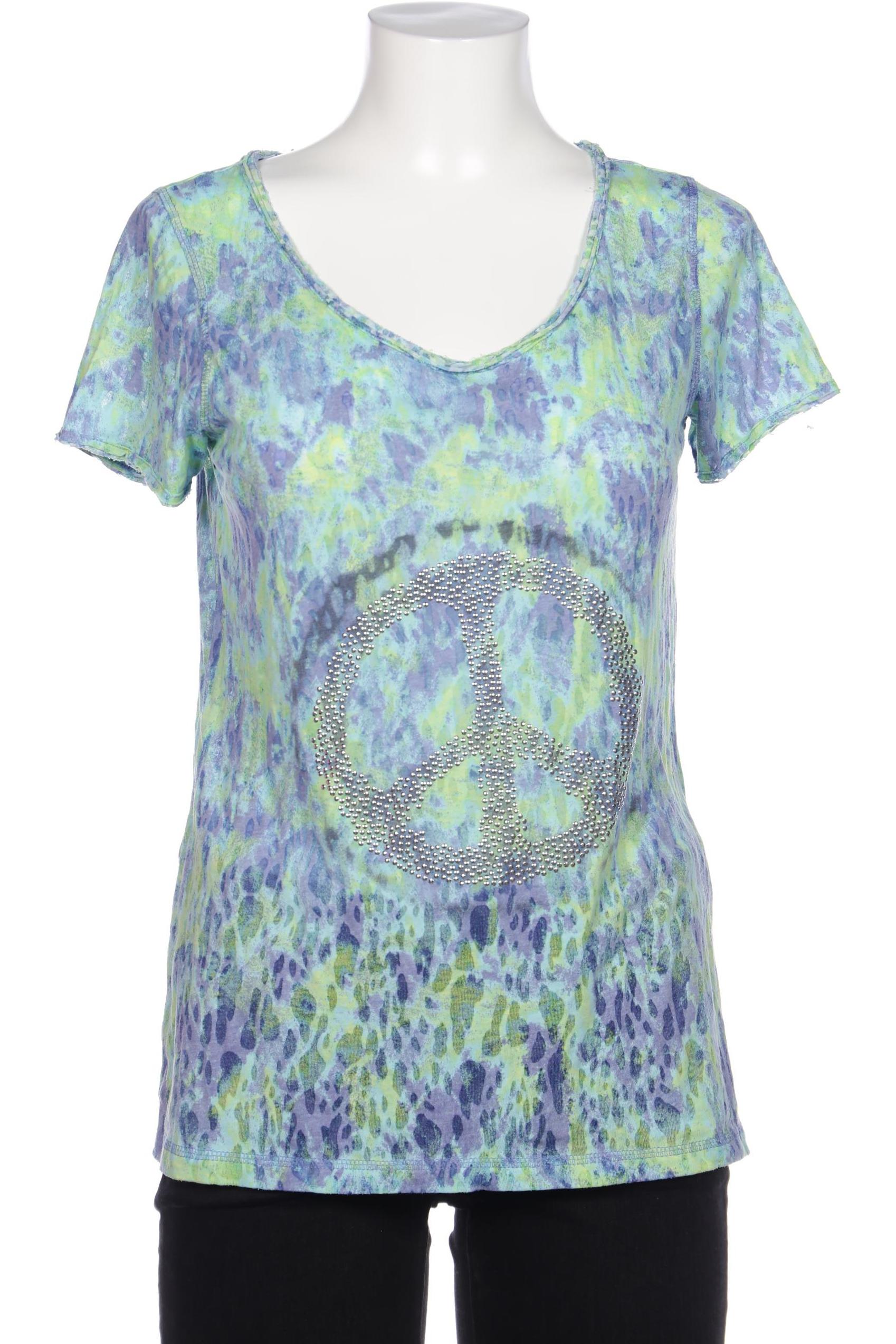 

Comma Damen T-Shirt, mehrfarbig