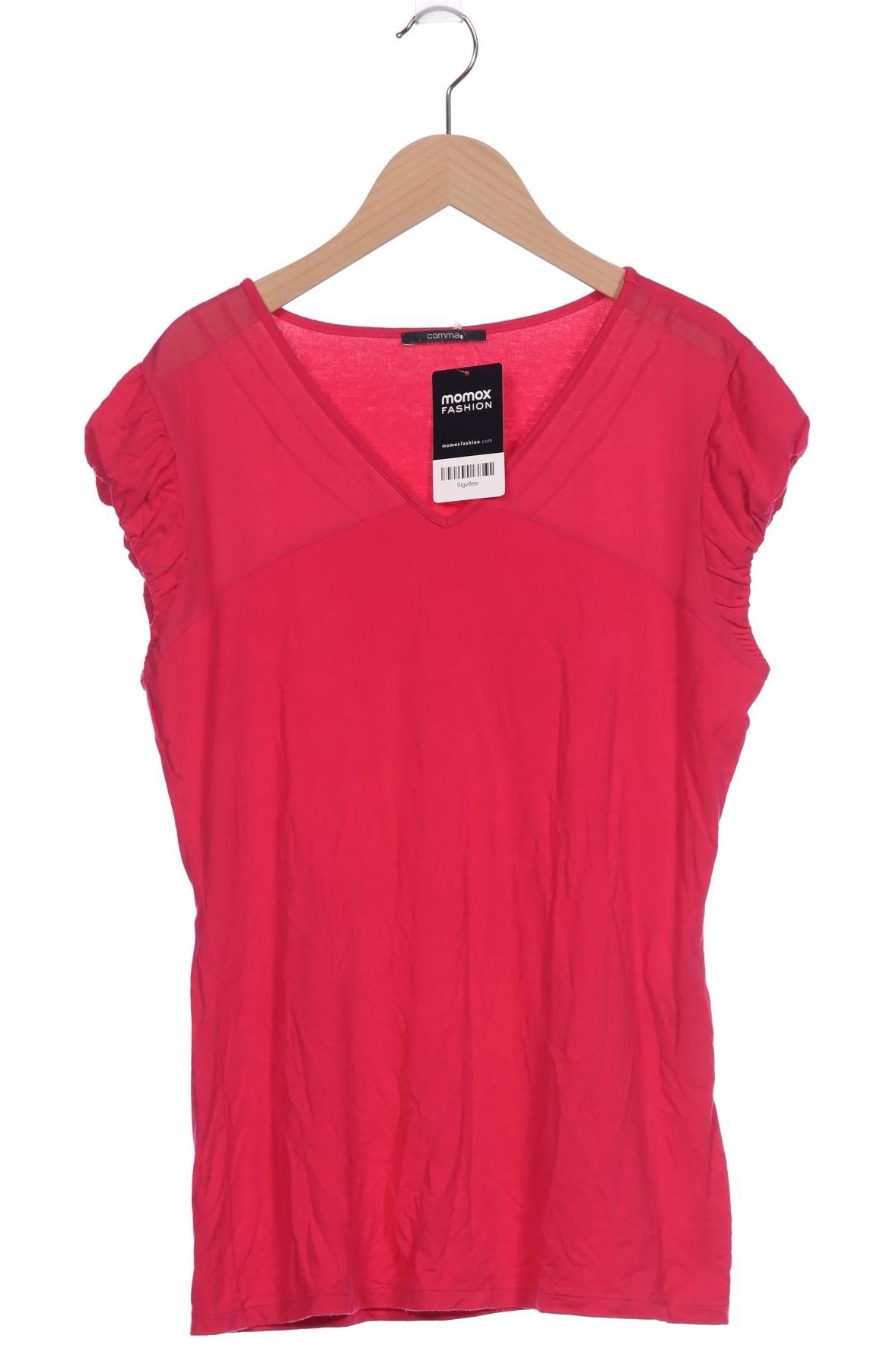 

Comma Damen T-Shirt, pink, Gr. 40