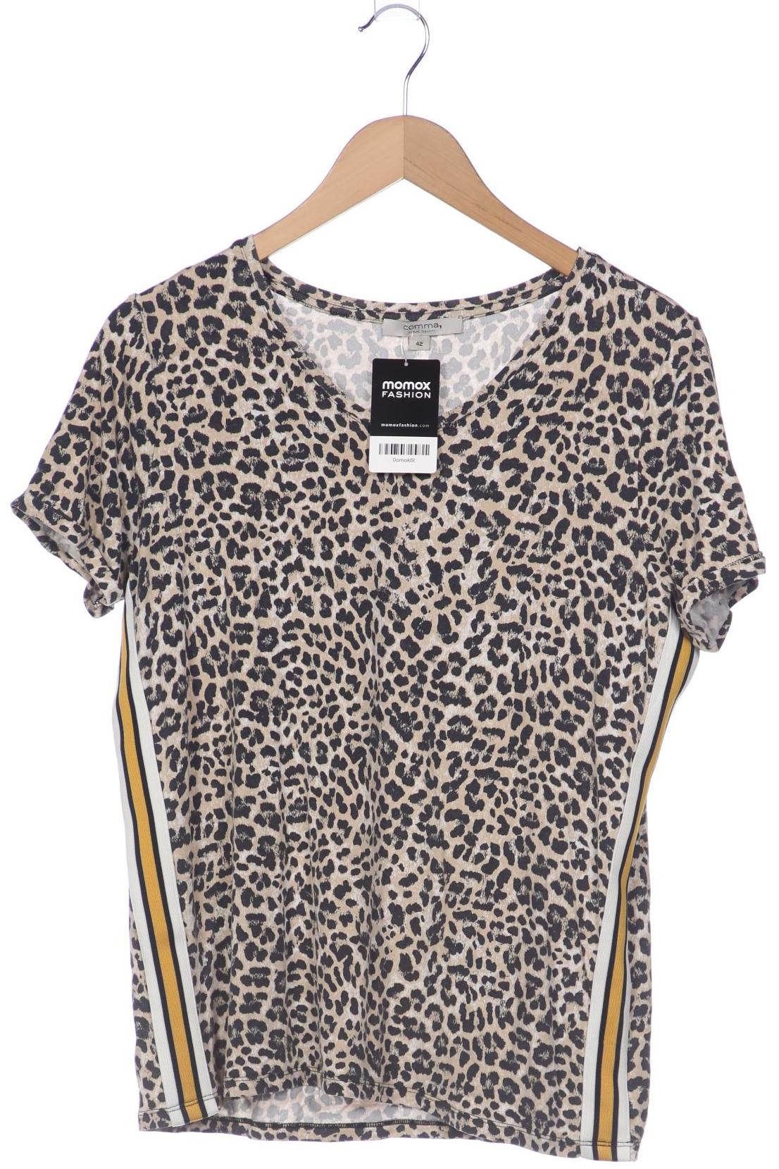

Comma Damen T-Shirt, grau, Gr. 42