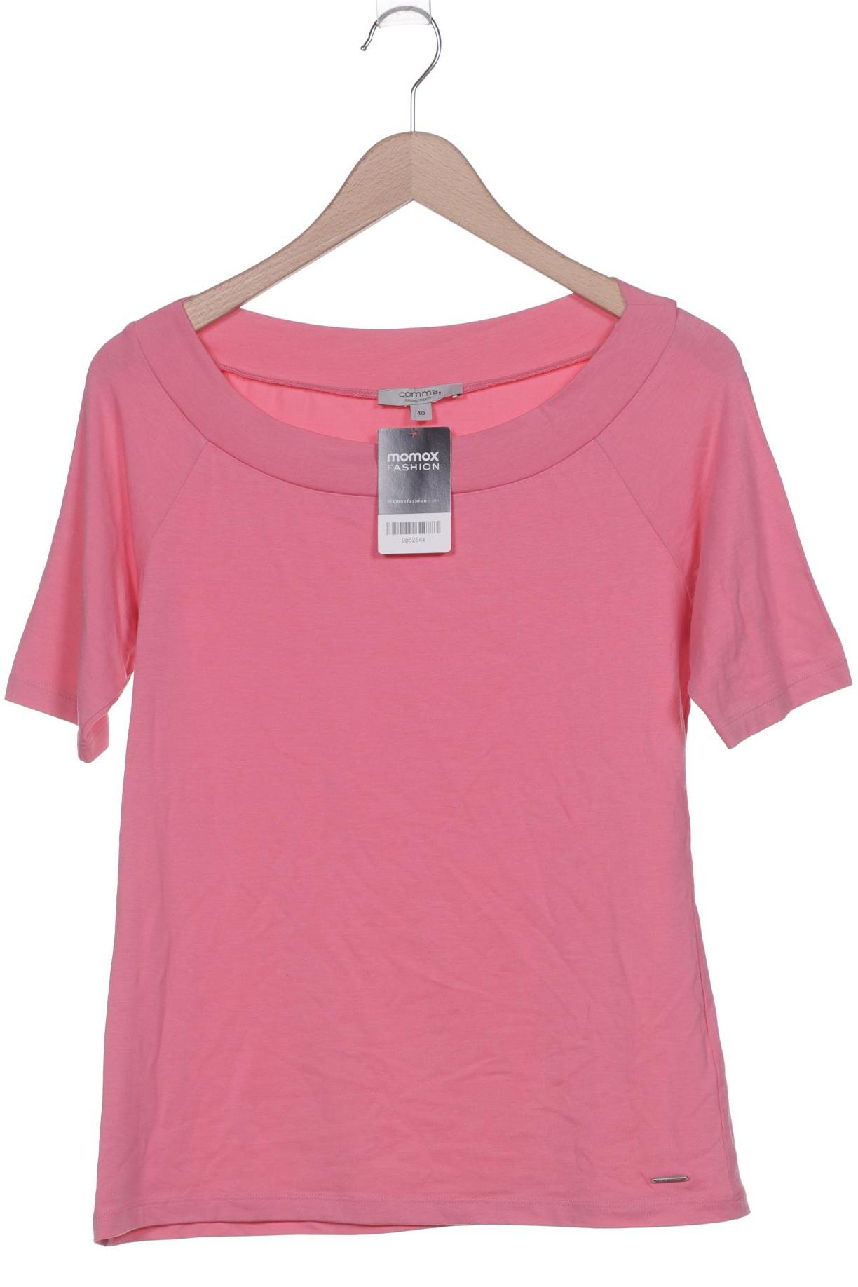 

Comma Damen T-Shirt, pink, Gr. 40