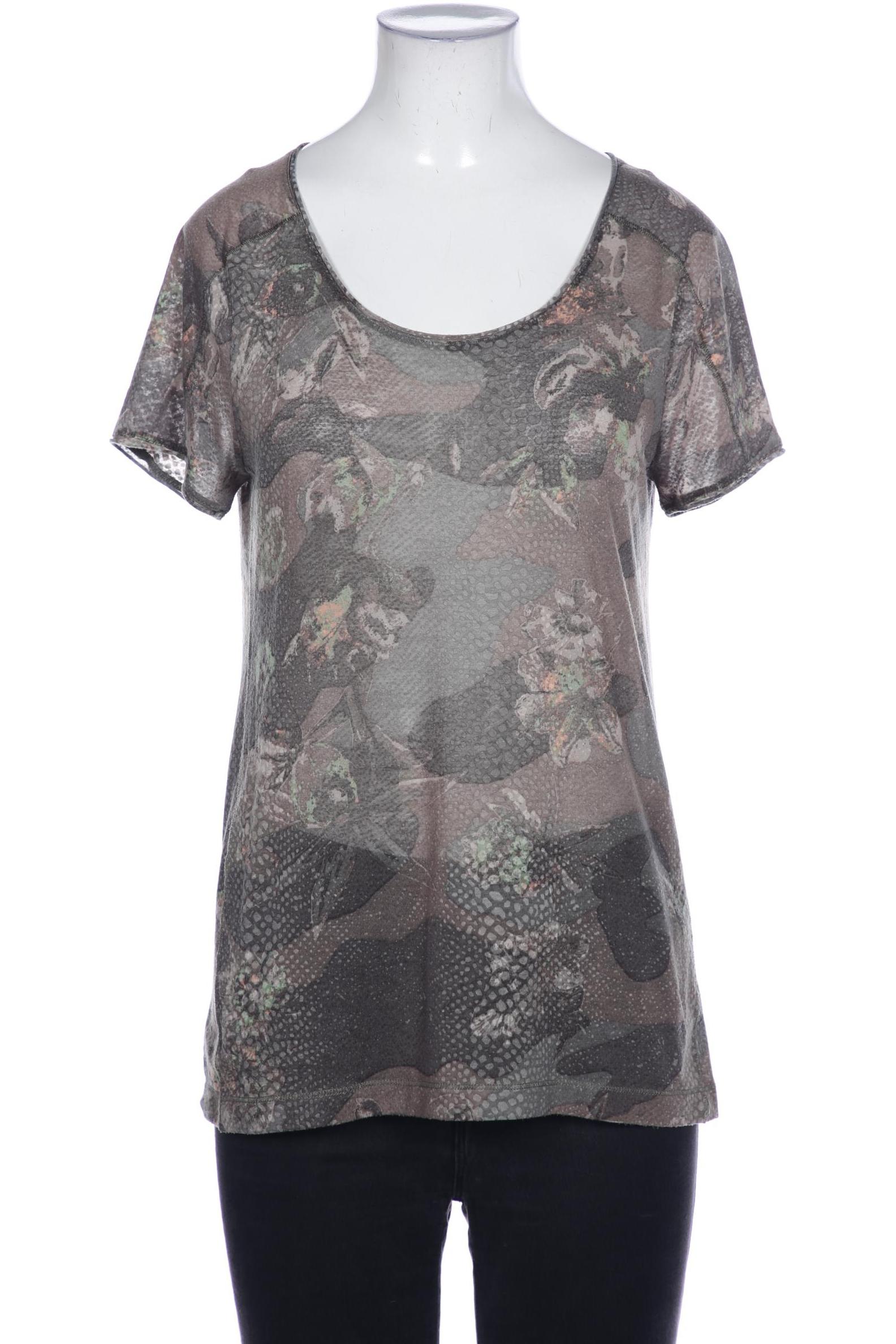 

Comma Damen T-Shirt, grün, Gr. 38