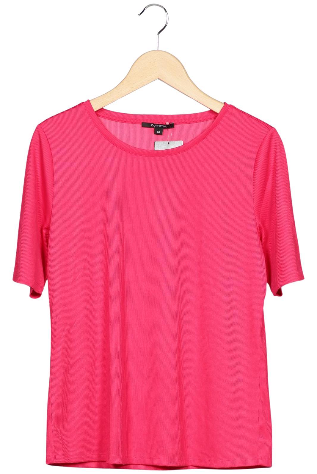 

Comma Damen T-Shirt, pink, Gr. 40