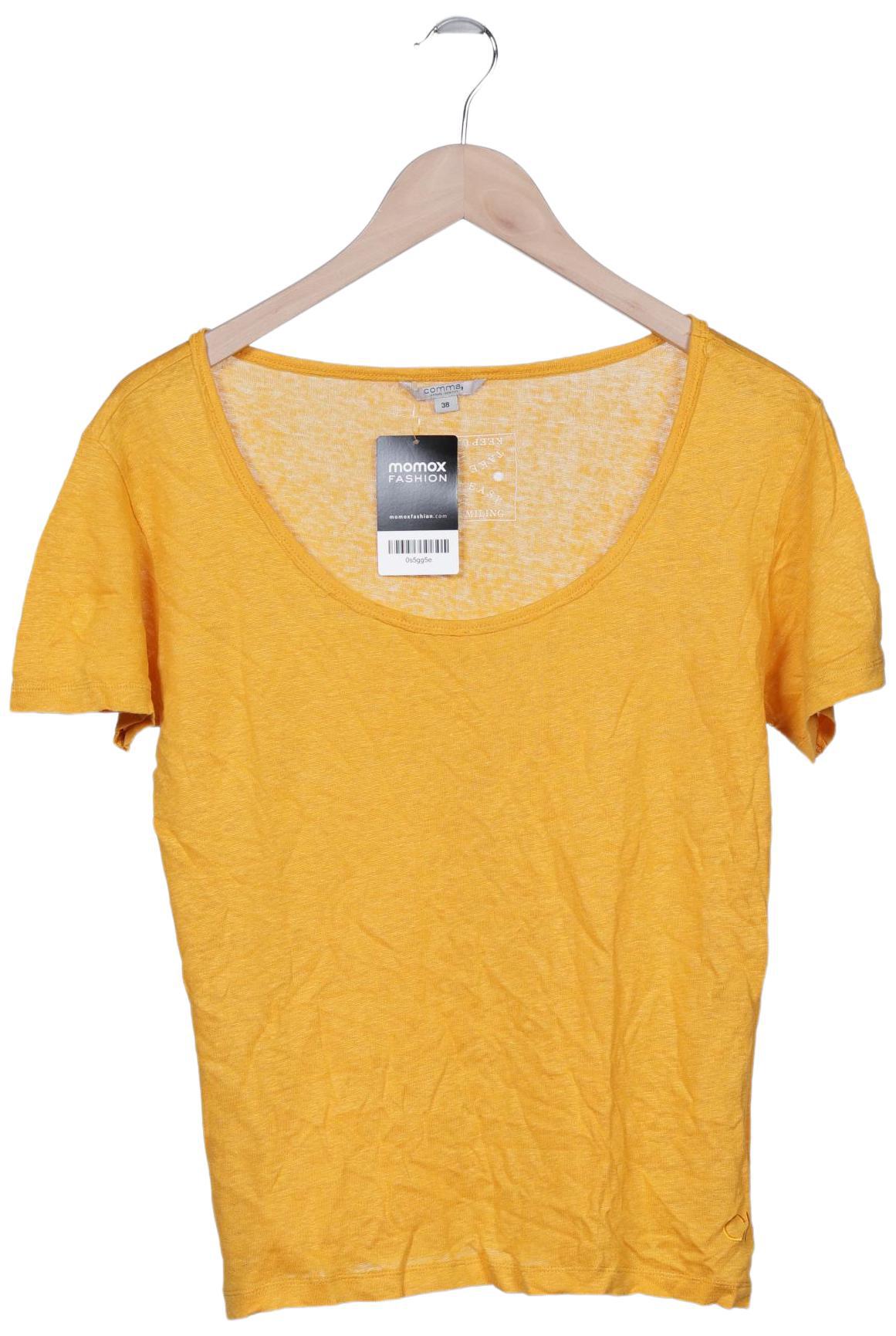 

Comma Damen T-Shirt, orange, Gr. 38