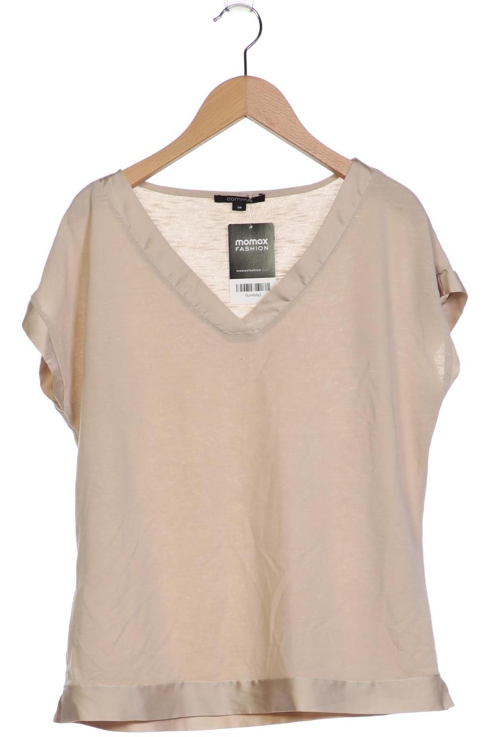 

Comma Damen T-Shirt, beige, Gr. 38