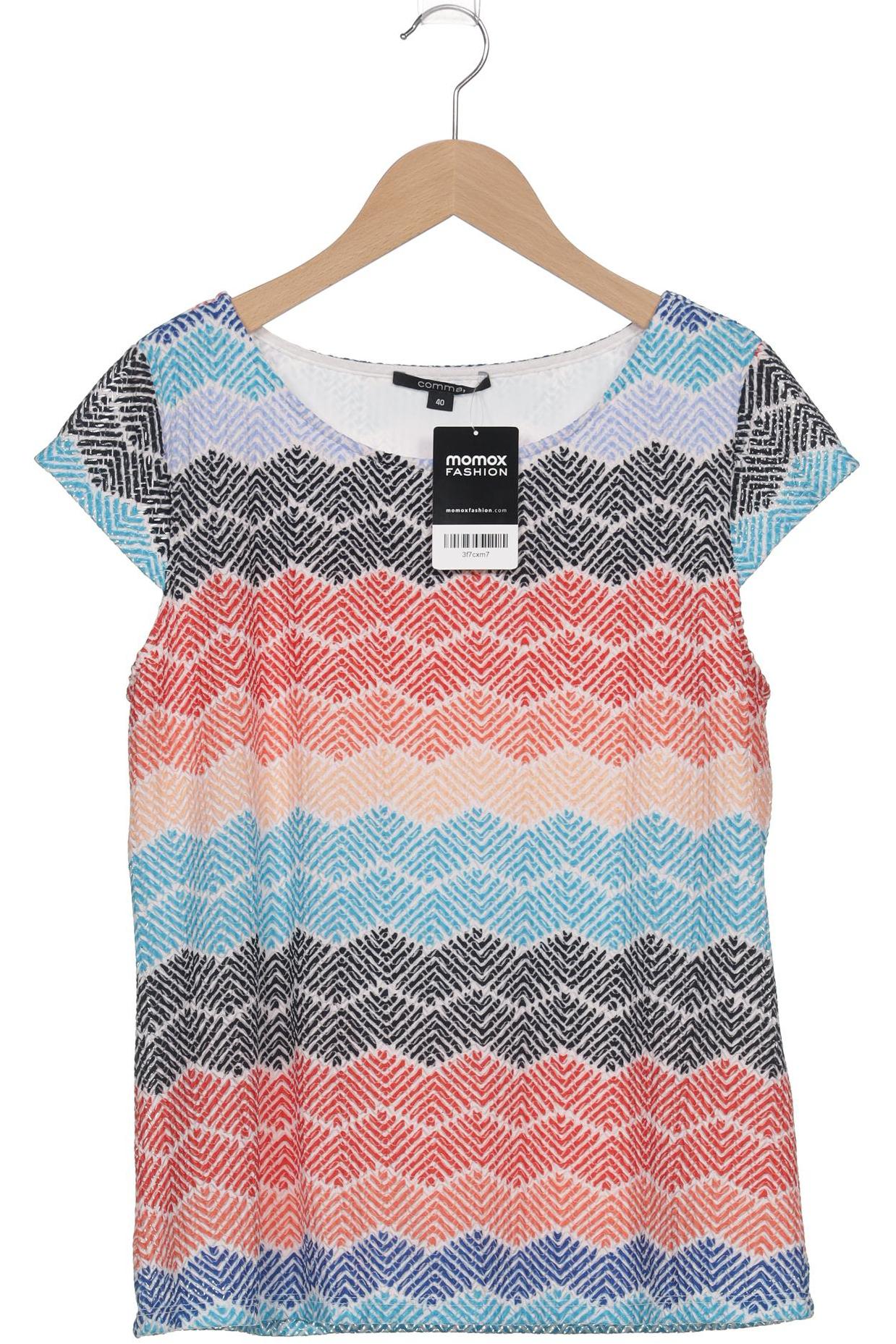 

Comma Damen T-Shirt, mehrfarbig, Gr. 40