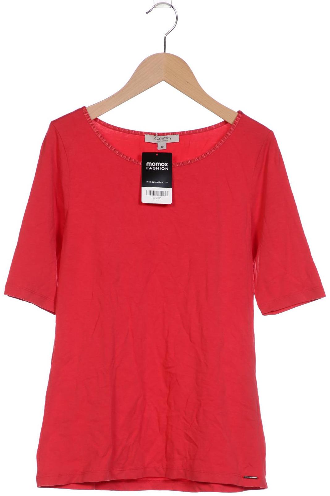 

Comma Damen T-Shirt, rot, Gr. 40