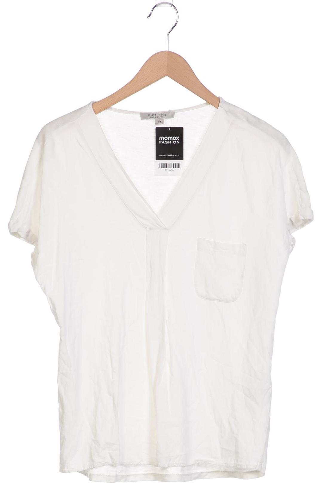 

Comma Damen T-Shirt, weiß, Gr. 40