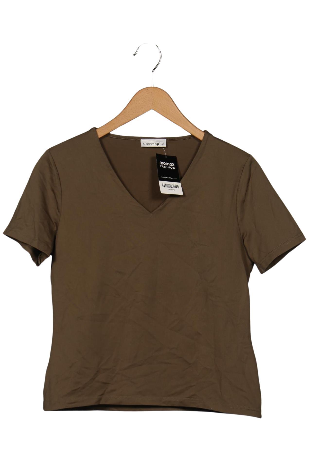 

Comma Damen T-Shirt, grün, Gr. 42