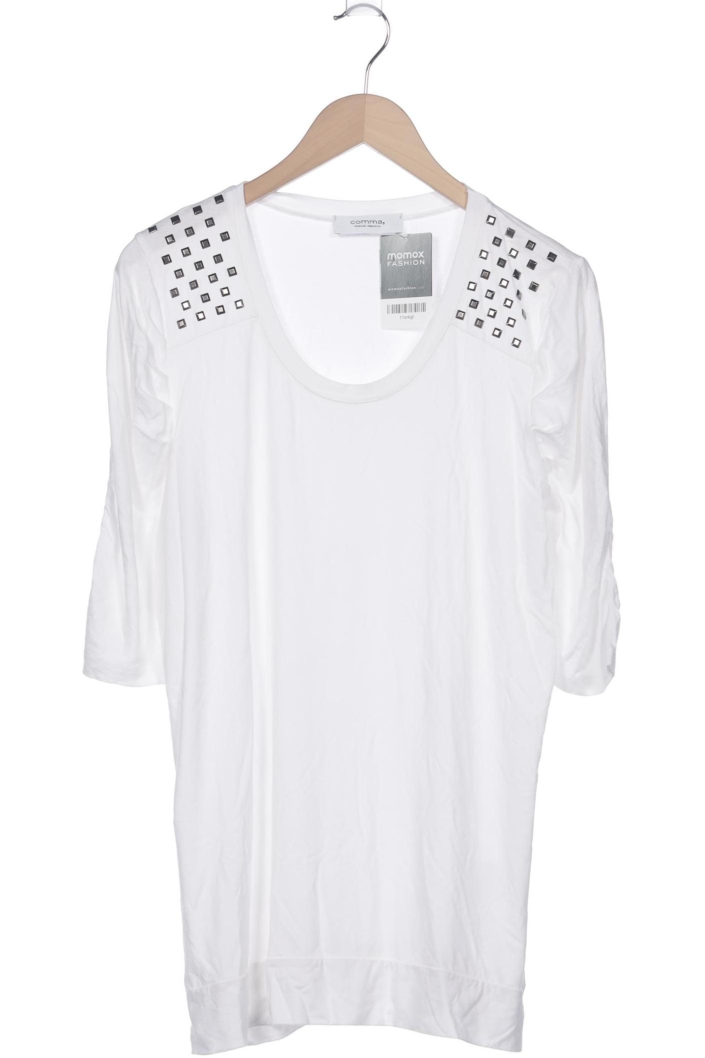 Thumbnail - Comma Damen T-Shirt, weiß, Gr. 46