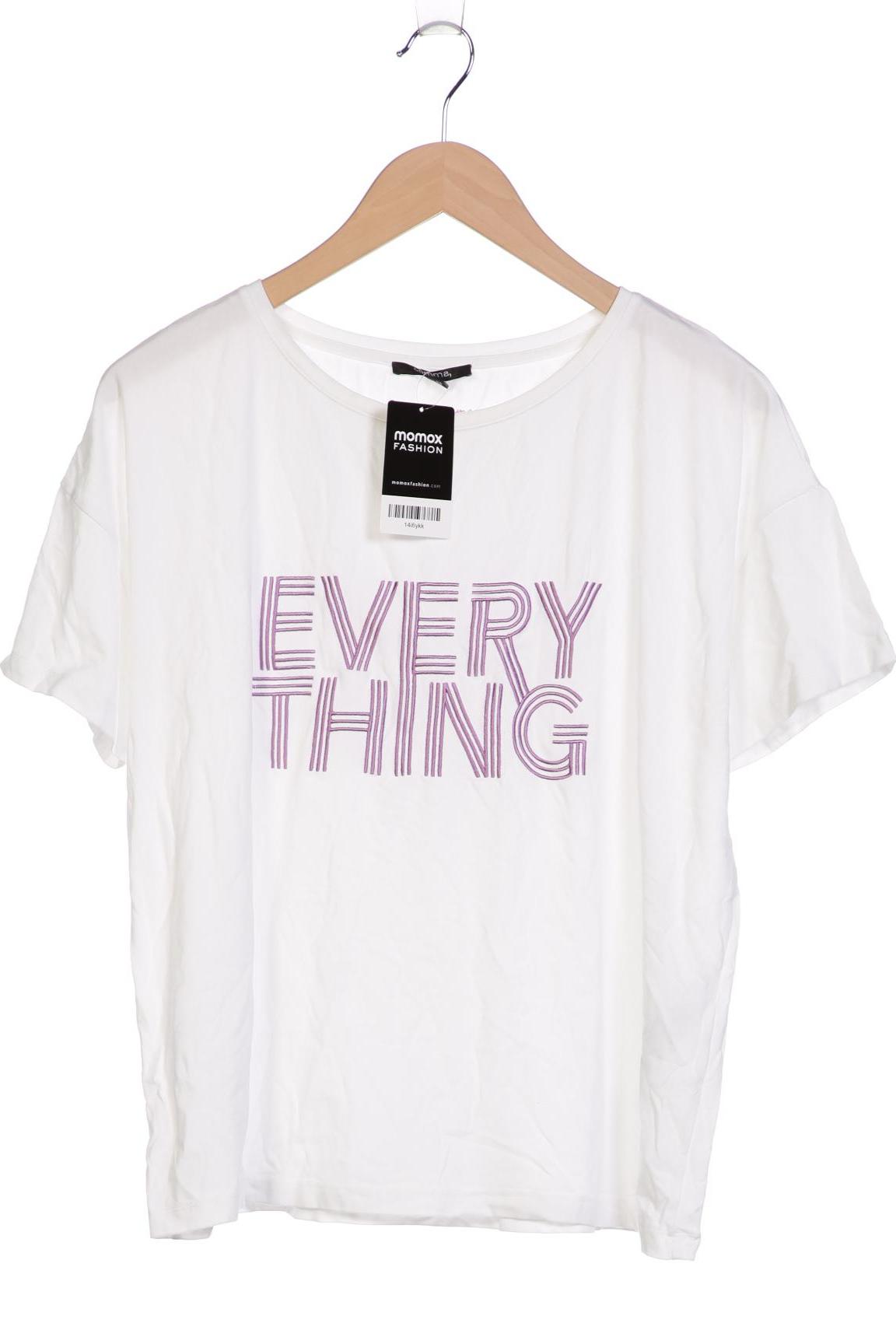 

Comma Damen T-Shirt, weiß, Gr. 44
