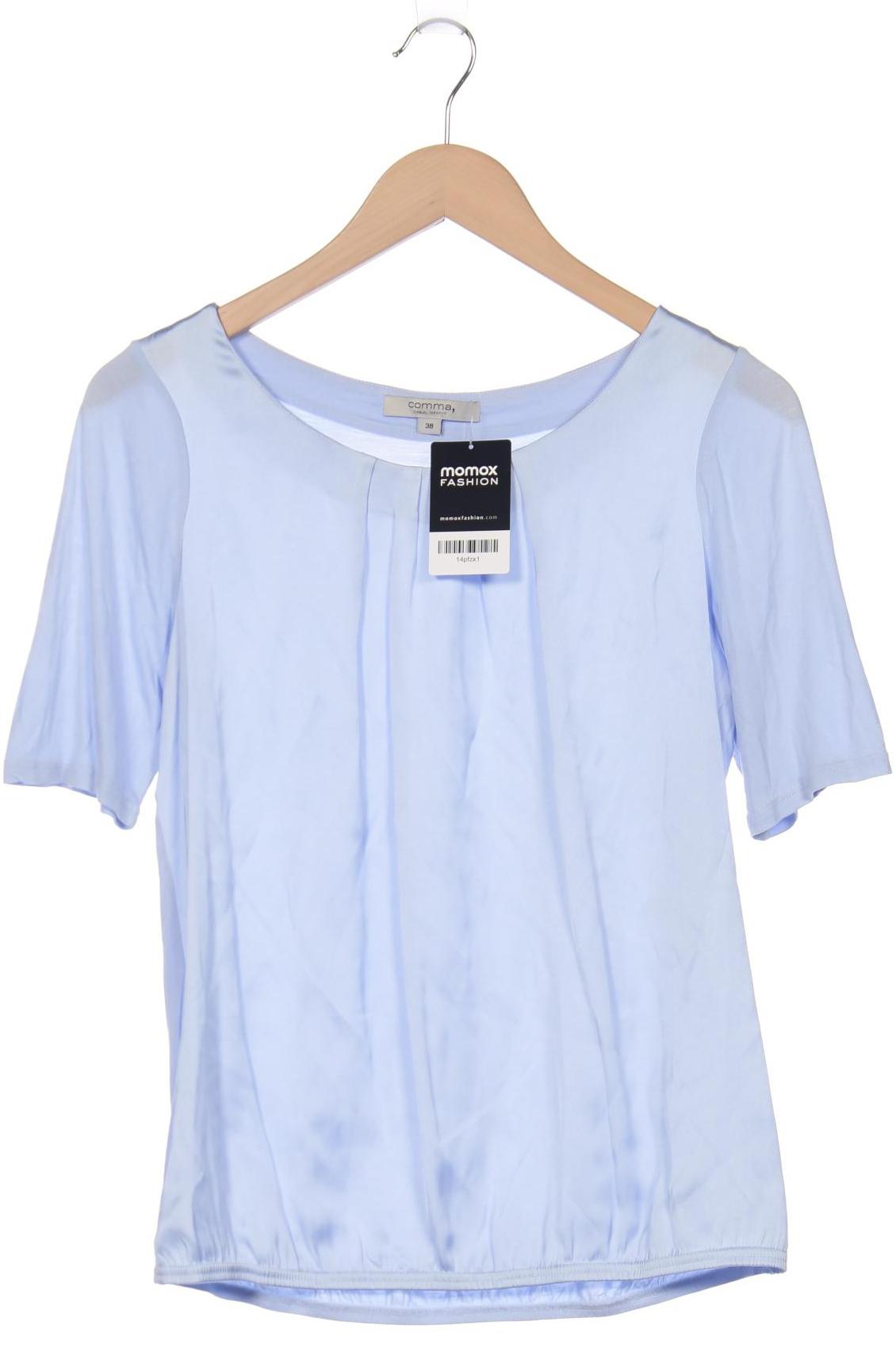

Comma Damen T-Shirt, hellblau