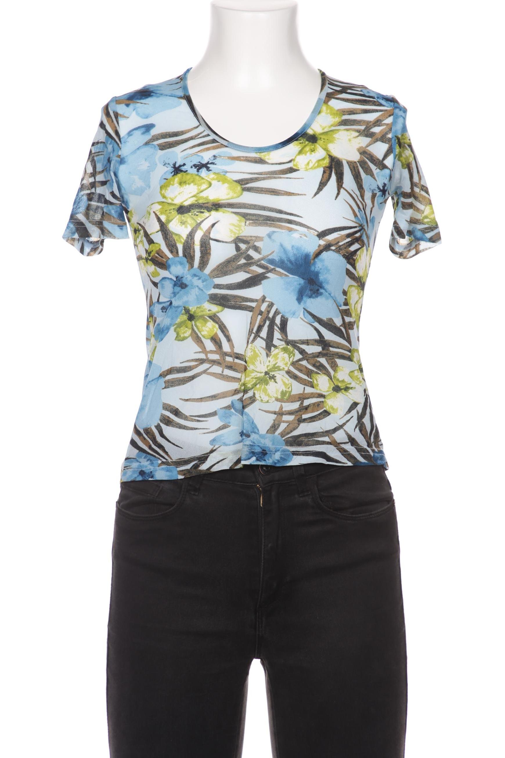 

Comma Damen T-Shirt, blau, Gr. 36