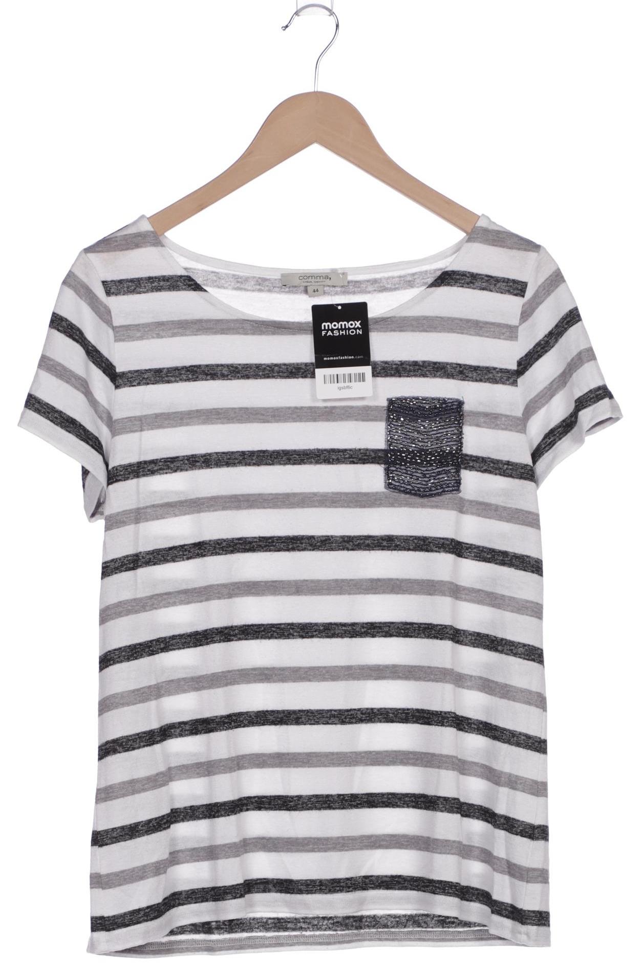 

Comma Damen T-Shirt, mehrfarbig, Gr. 44
