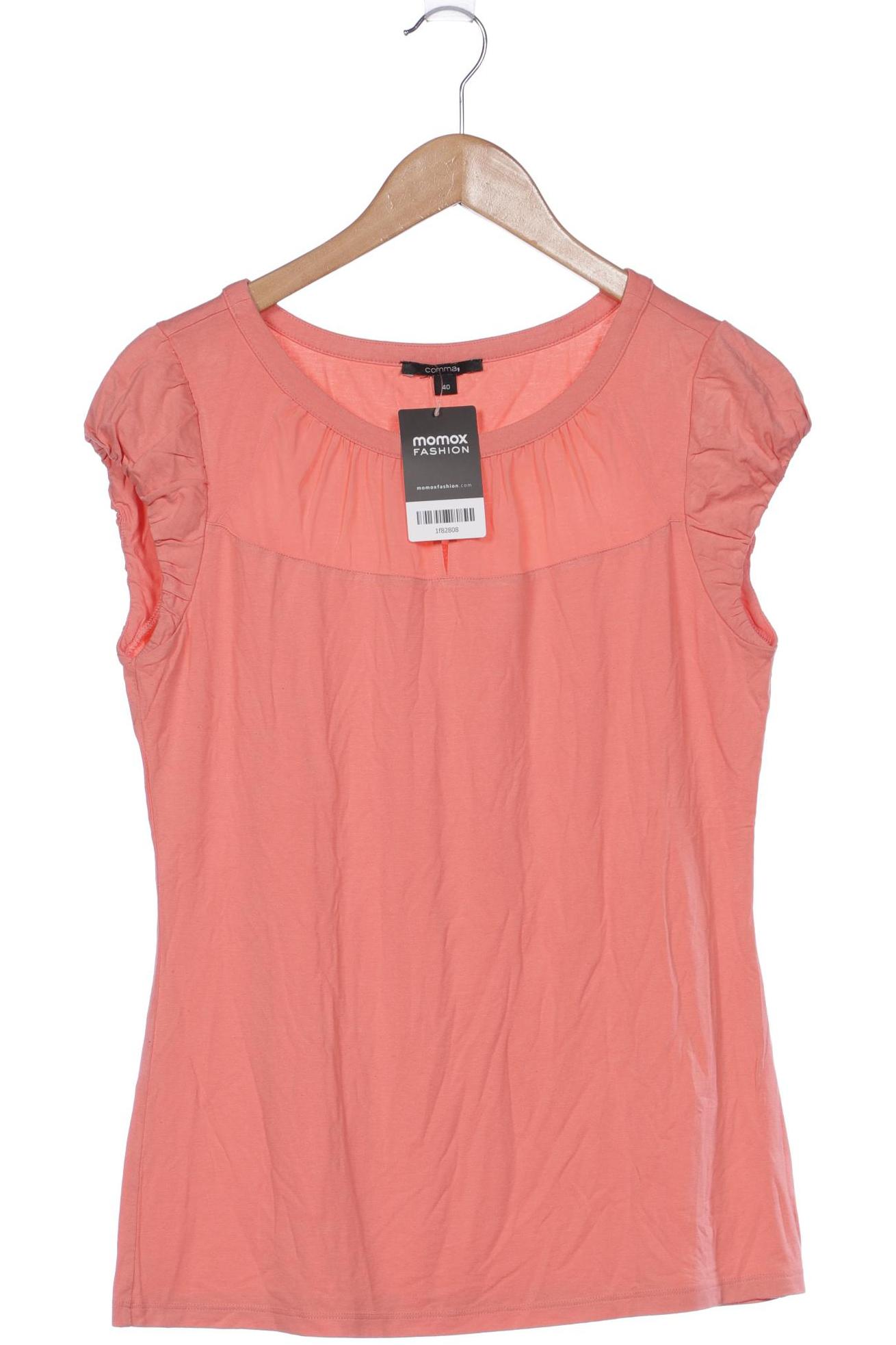 

Comma Damen T-Shirt, orange, Gr. 40