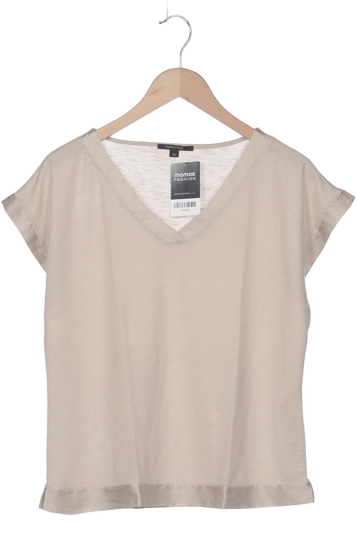 

Comma Damen T-Shirt, beige, Gr. 40