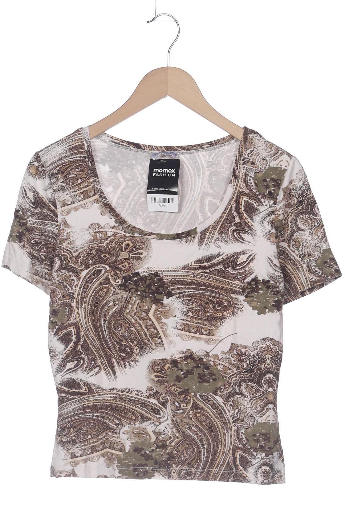 

Comma Damen T-Shirt, weiß, Gr. 40