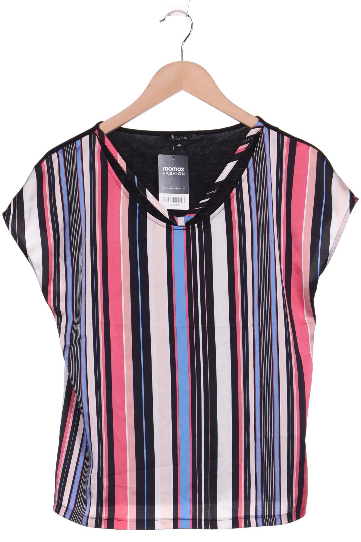 

Comma Damen T-Shirt, schwarz, Gr. 40