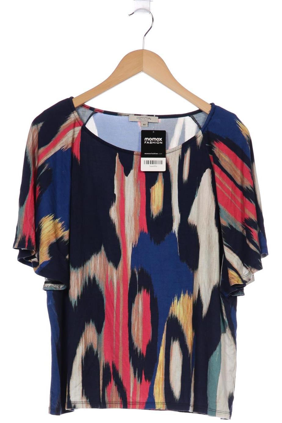 

Comma Damen T-Shirt, marineblau, Gr. 44