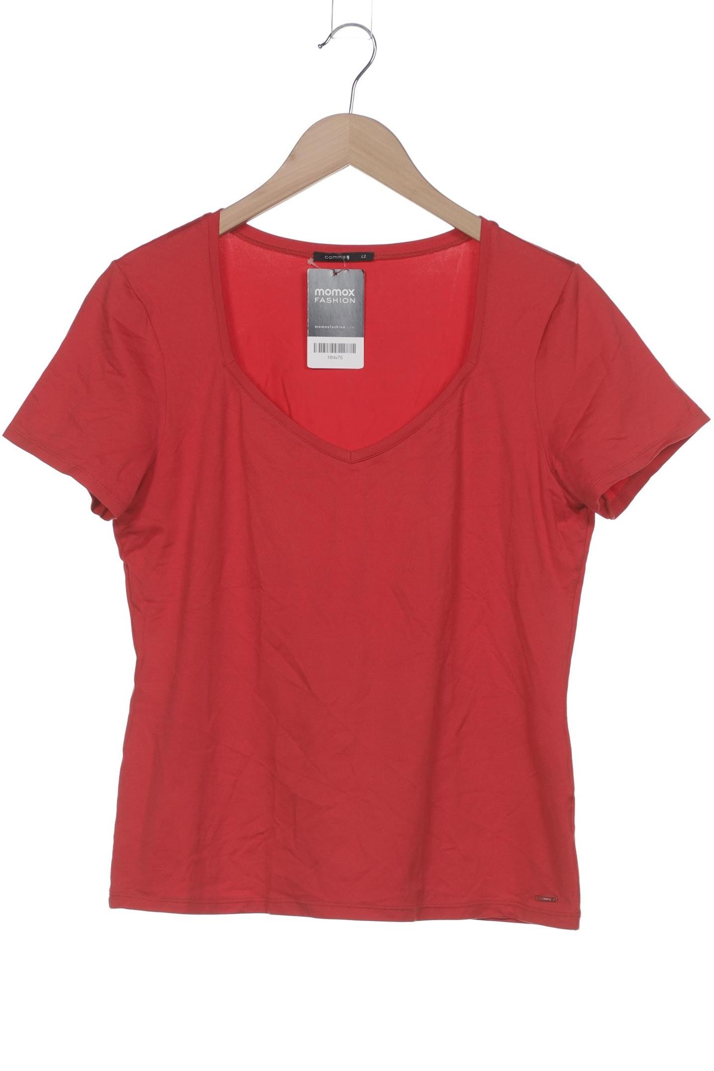 

Comma Damen T-Shirt, rot, Gr. 42