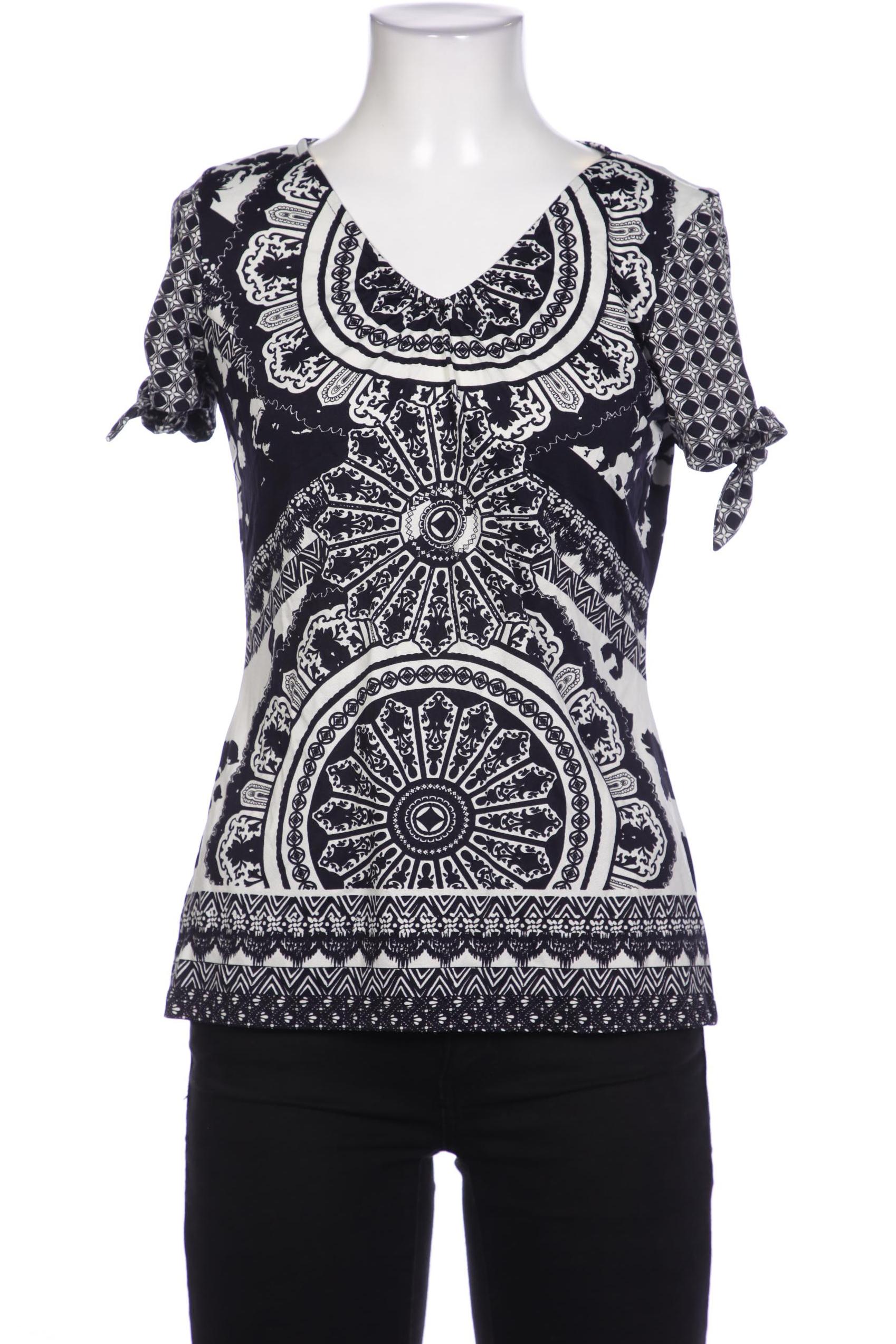 

Comma Damen T-Shirt, marineblau