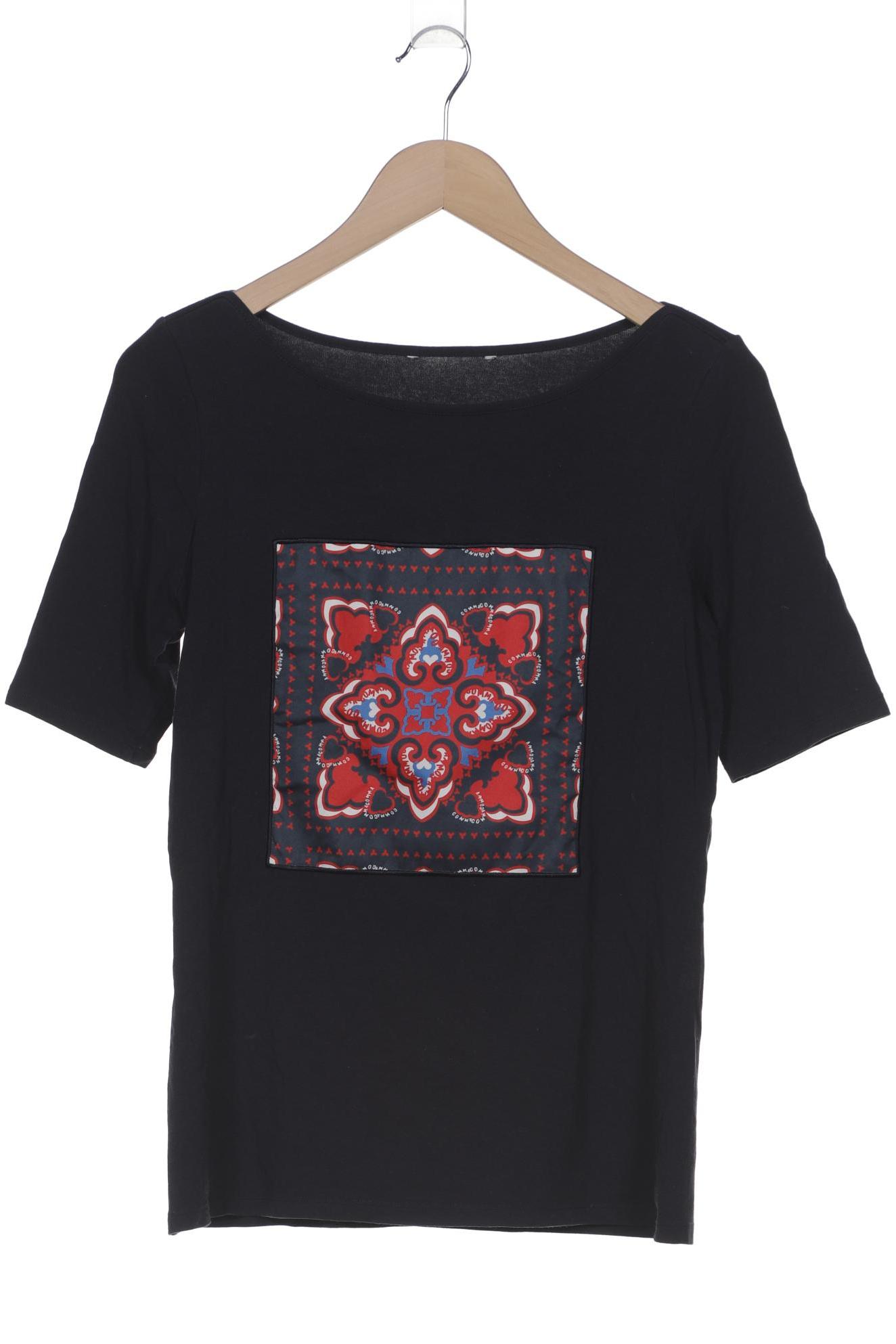 

Comma Damen T-Shirt, marineblau, Gr. 38