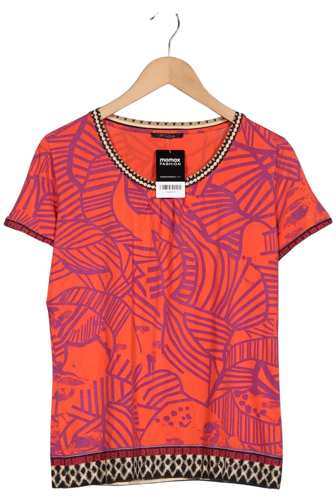 

Comma Damen T-Shirt, orange, Gr. 40