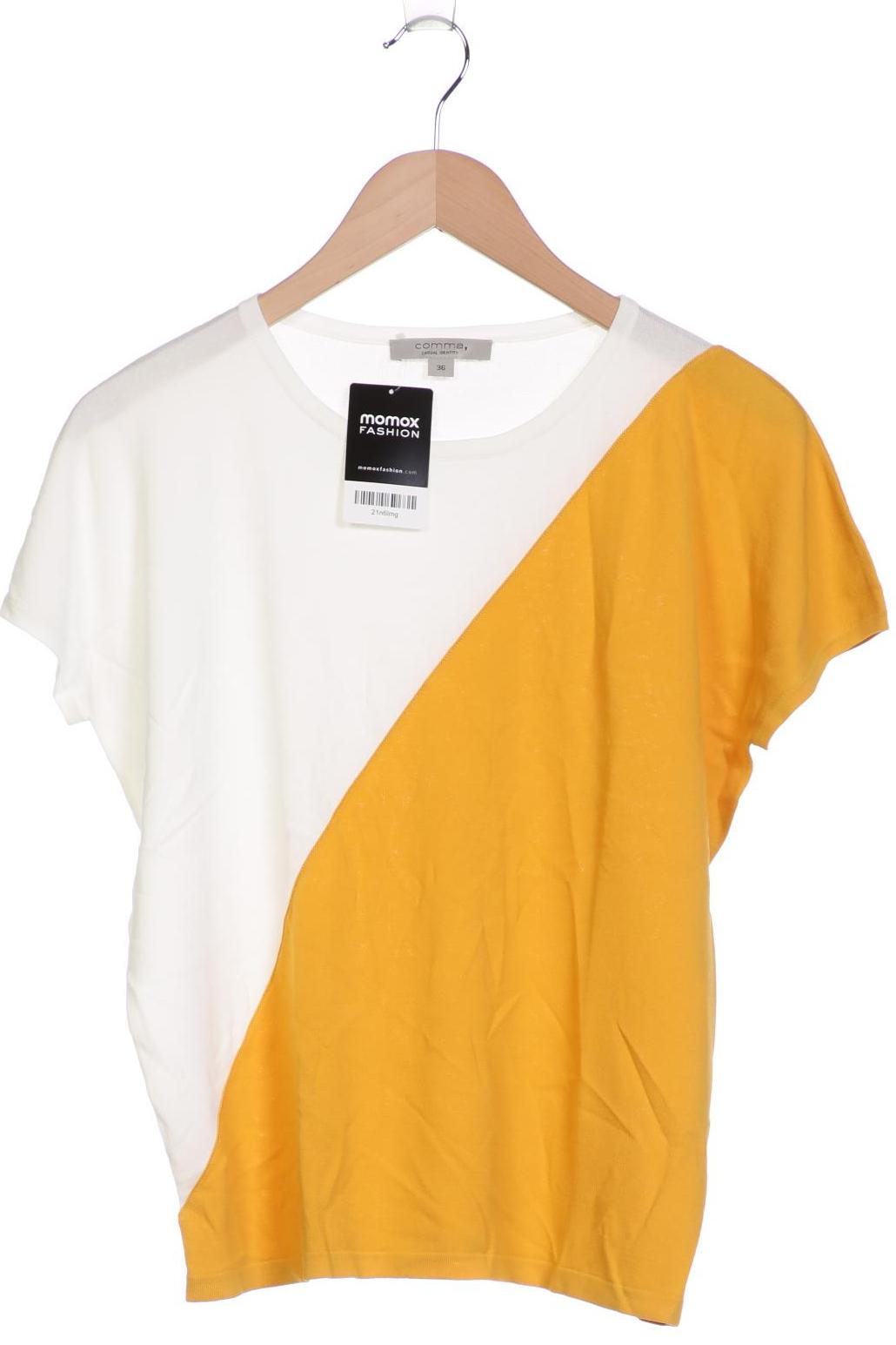 

Comma Damen T-Shirt, orange, Gr. 36
