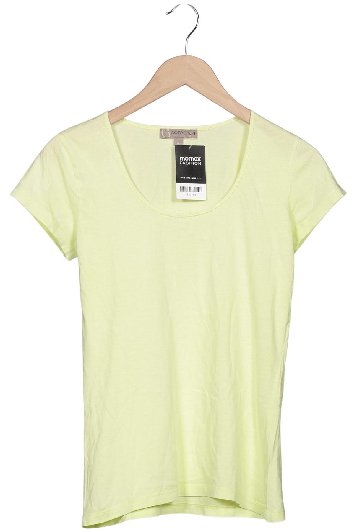 

Comma Damen T-Shirt, hellgrün, Gr. 36