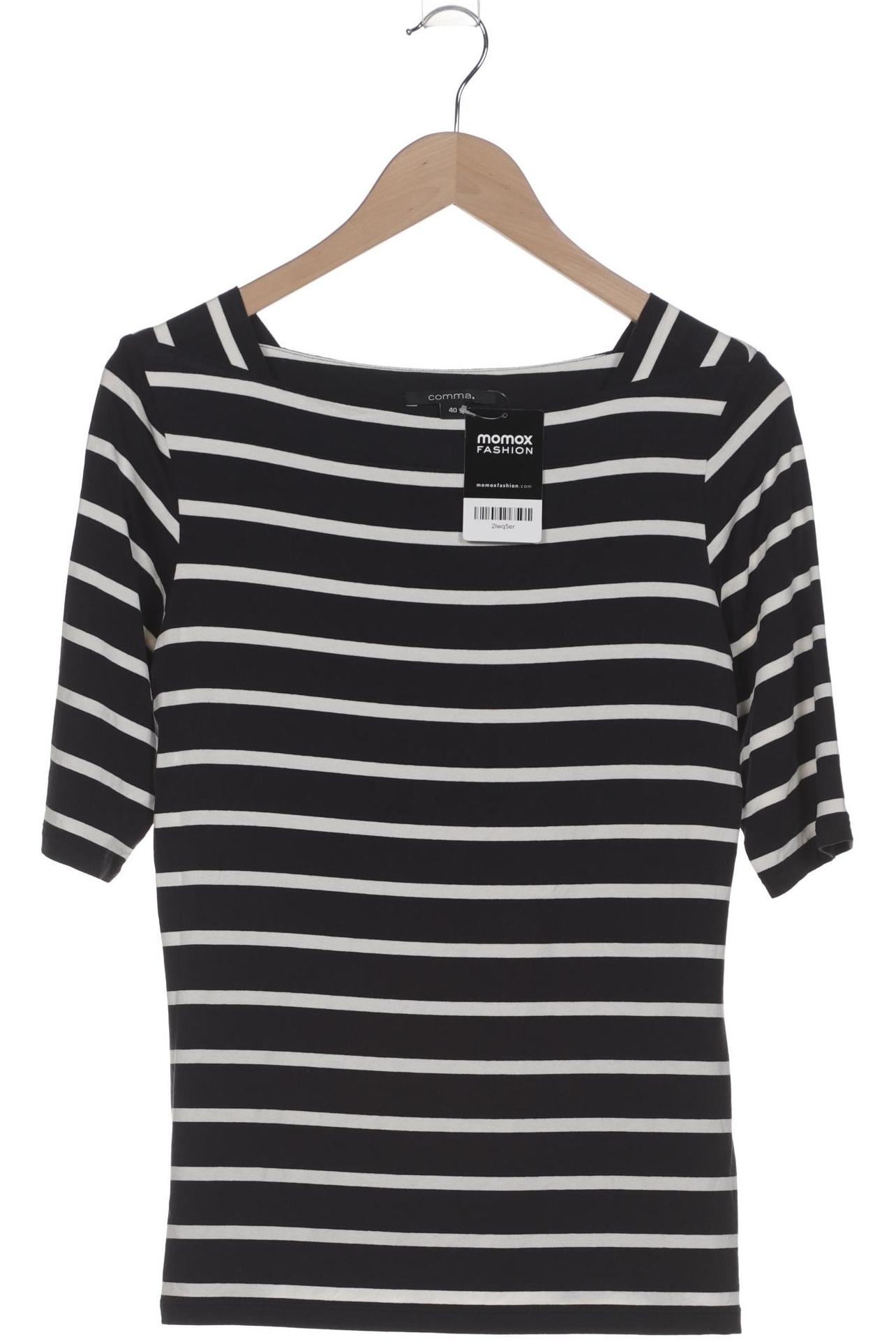 

Comma Damen T-Shirt, marineblau, Gr. 40