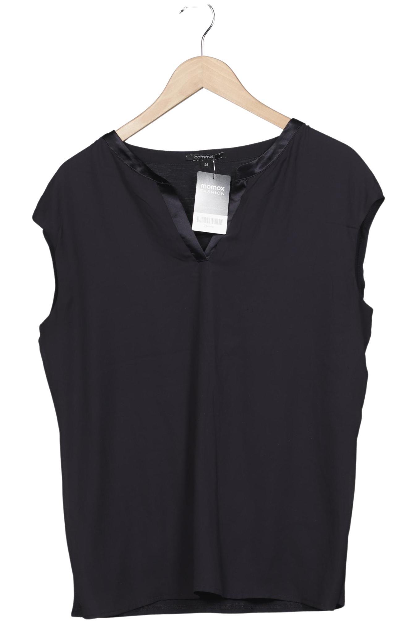 

Comma Damen T-Shirt, marineblau, Gr. 44