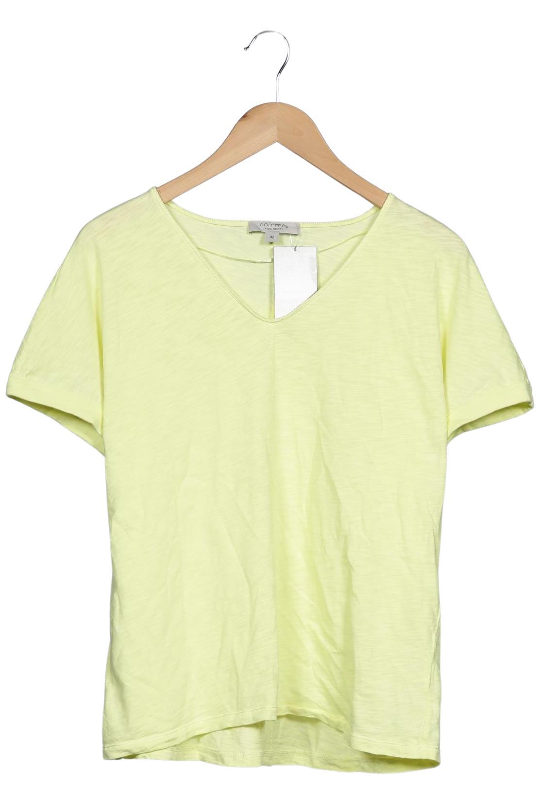 

Comma Damen T-Shirt, gelb, Gr. 42