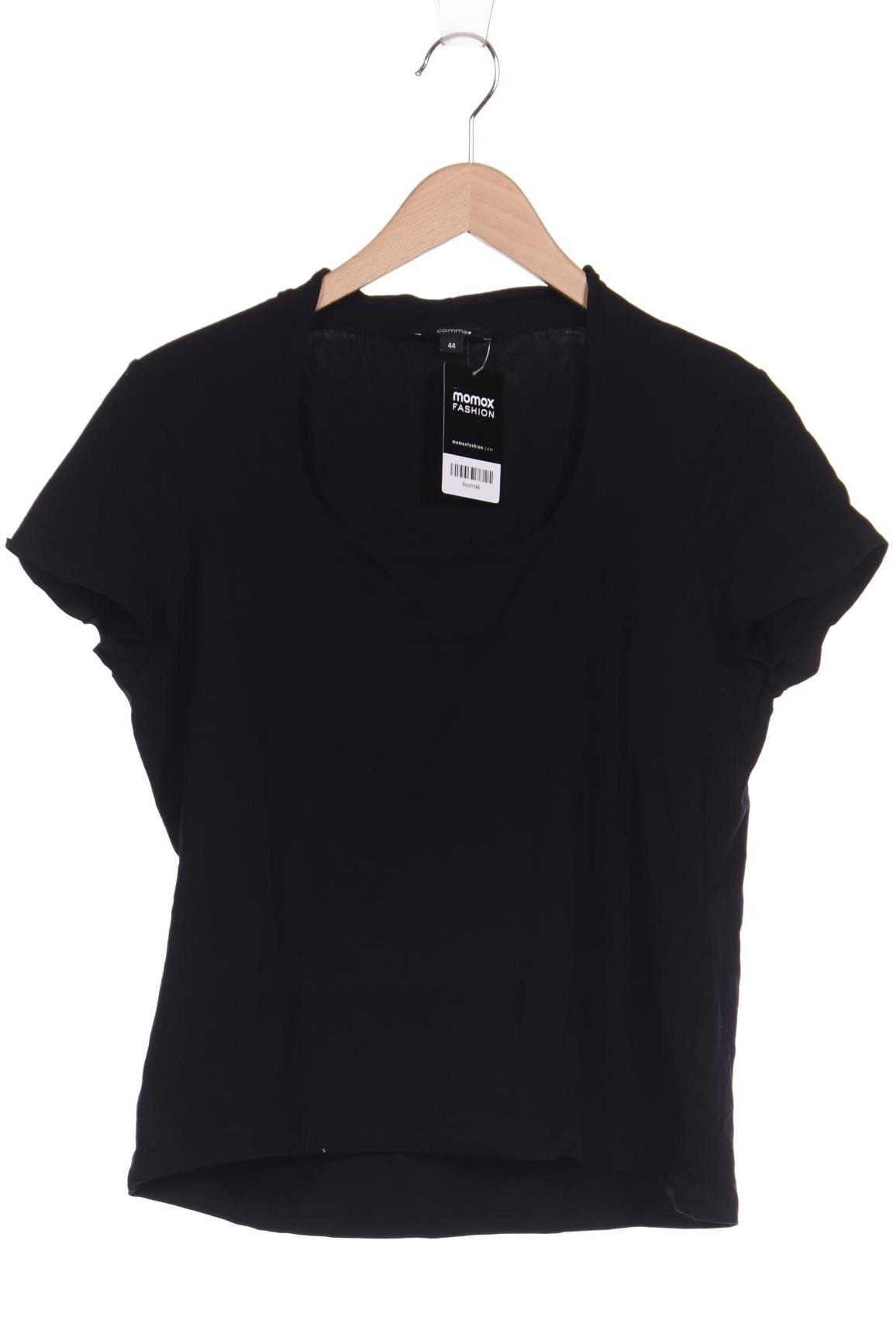 

Comma Damen T-Shirt, schwarz
