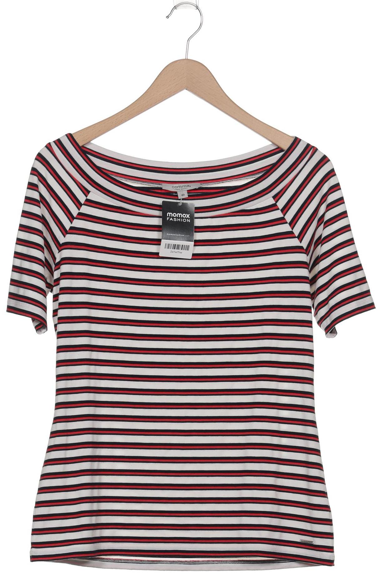 

Comma Damen T-Shirt, rot, Gr. 40