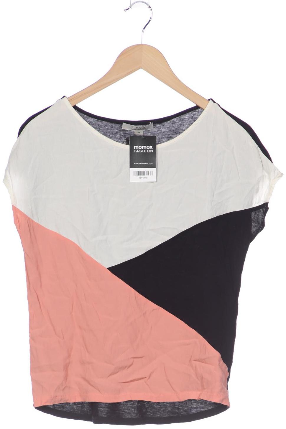 

Comma Damen T-Shirt, marineblau, Gr. 34