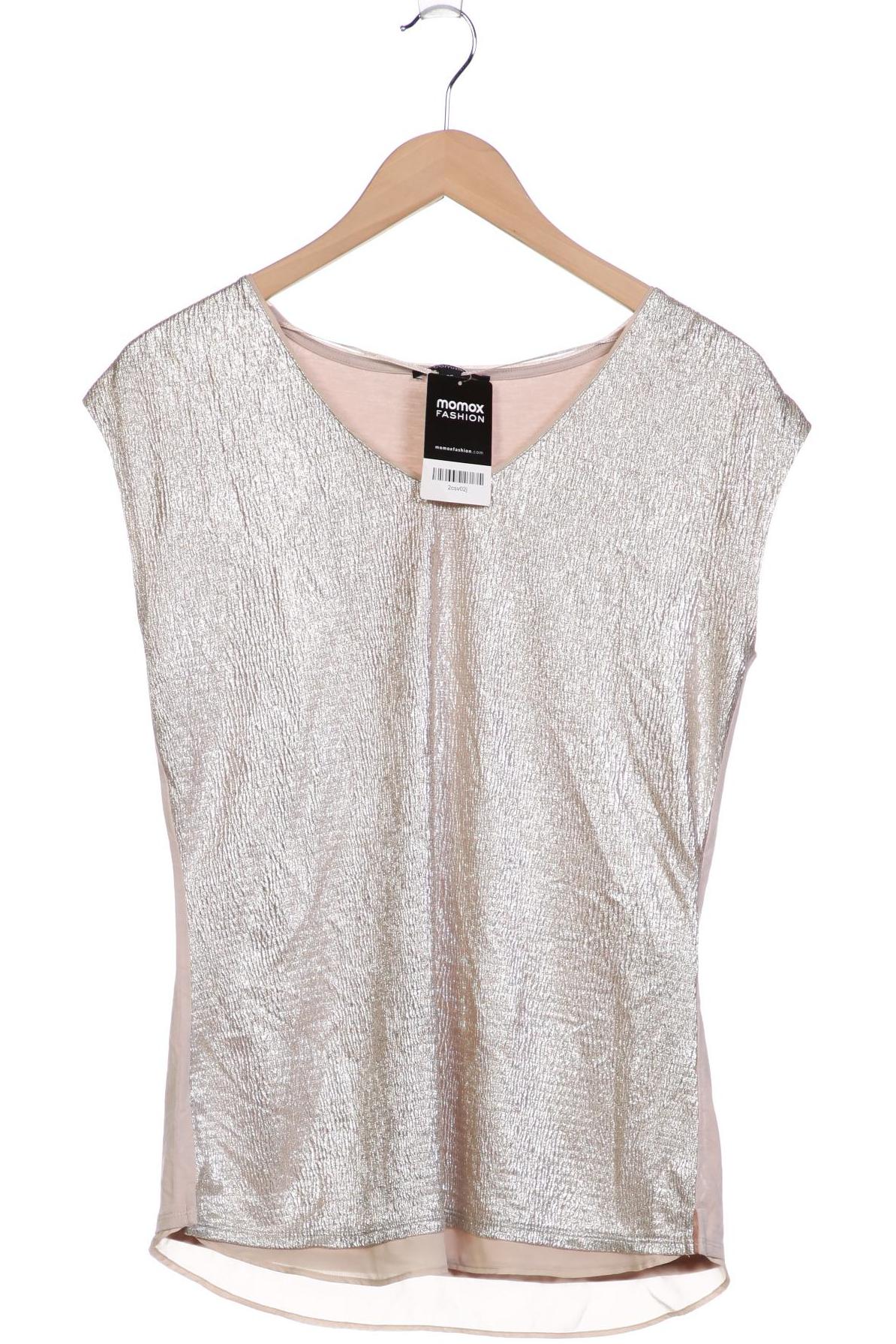 

Comma Damen T-Shirt, silber, Gr. 36