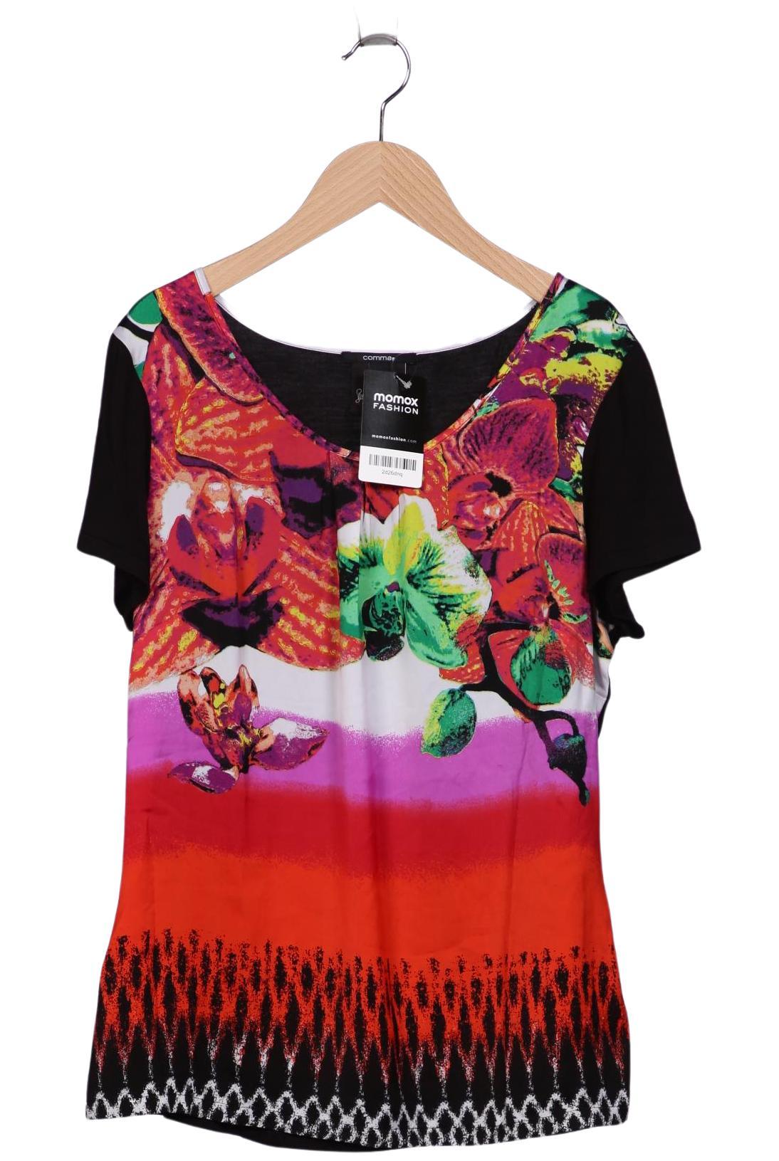 

Comma Damen T-Shirt, schwarz, Gr. 40