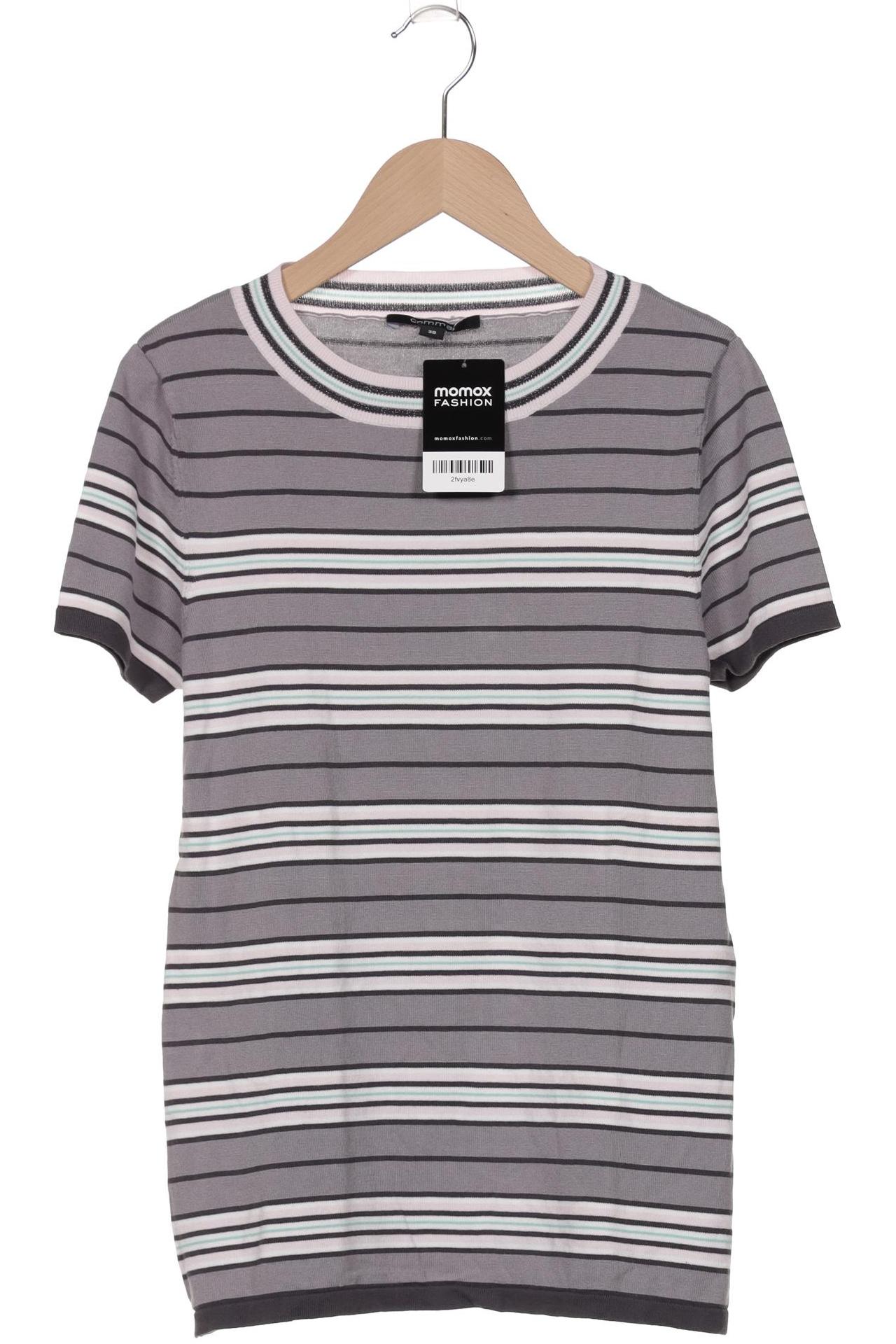 

Comma Damen T-Shirt, grau, Gr. 38