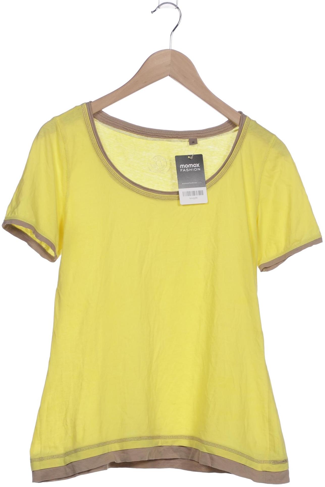 

Comma Damen T-Shirt, gelb, Gr. 38