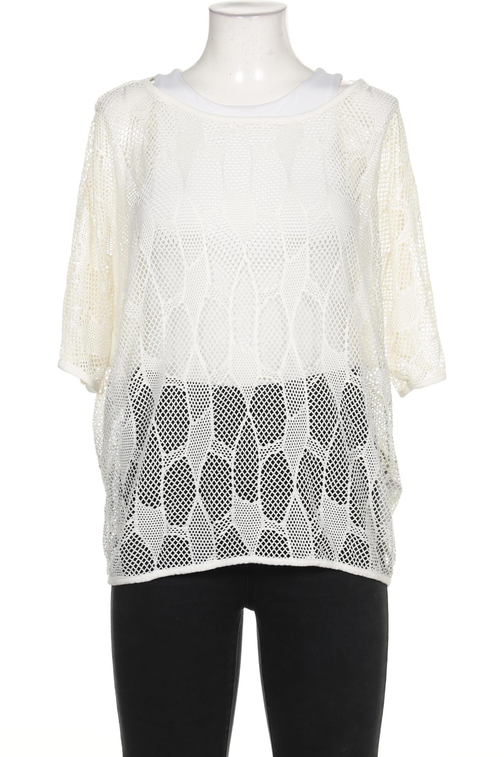 

Comma Damen T-Shirt, weiß, Gr. 38
