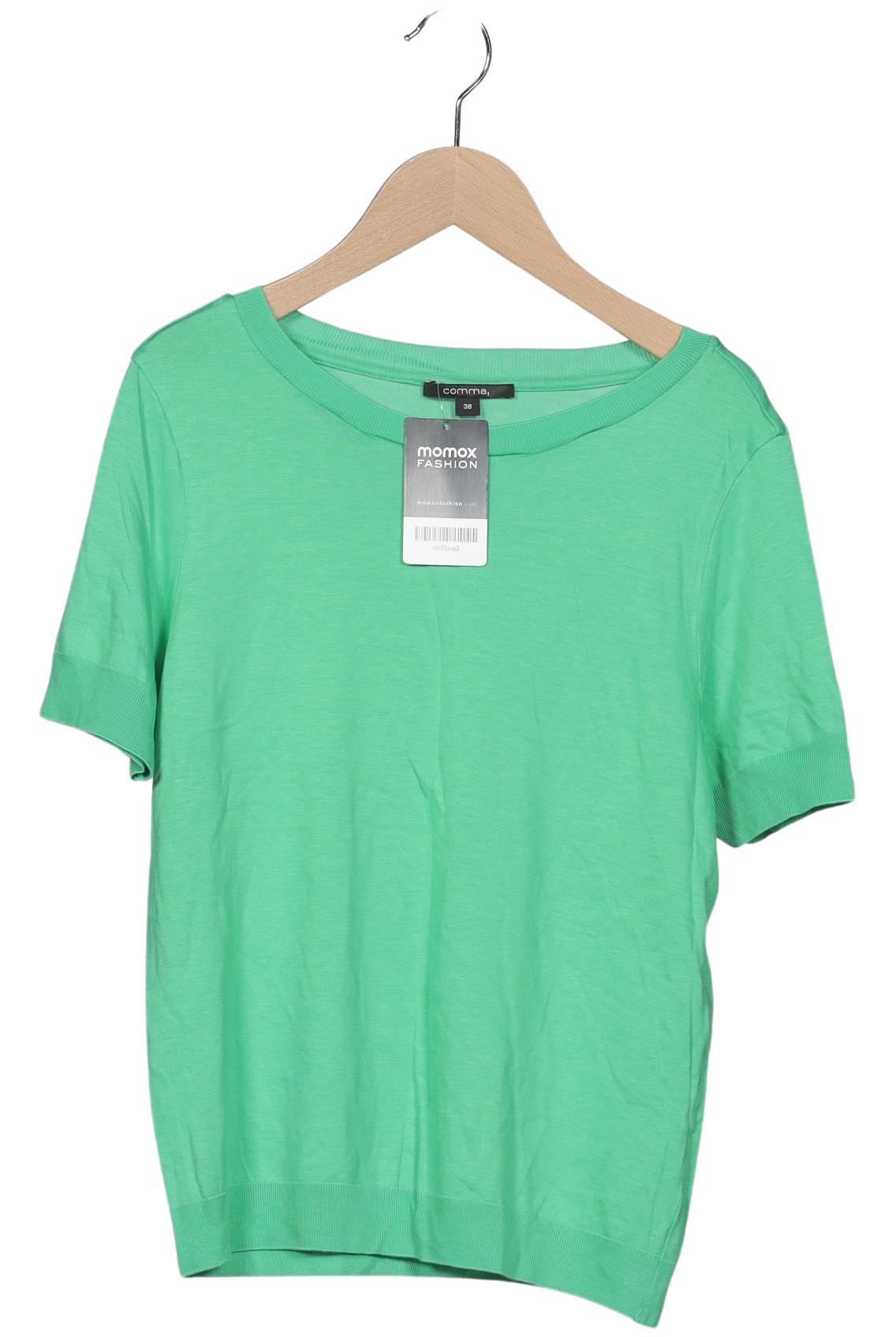 

Comma Damen T-Shirt, grün, Gr. 38