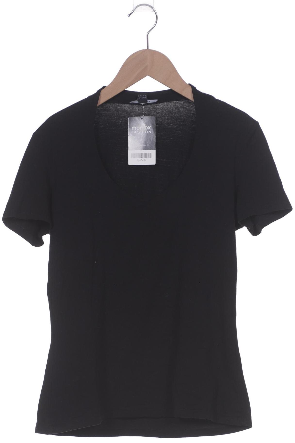 

Comma Damen T-Shirt, schwarz, Gr. 38