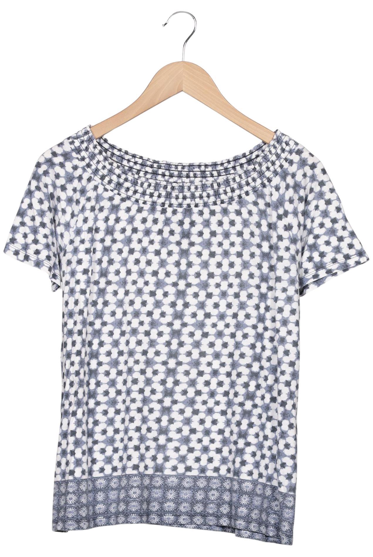 

Comma Damen T-Shirt, blau, Gr. 38