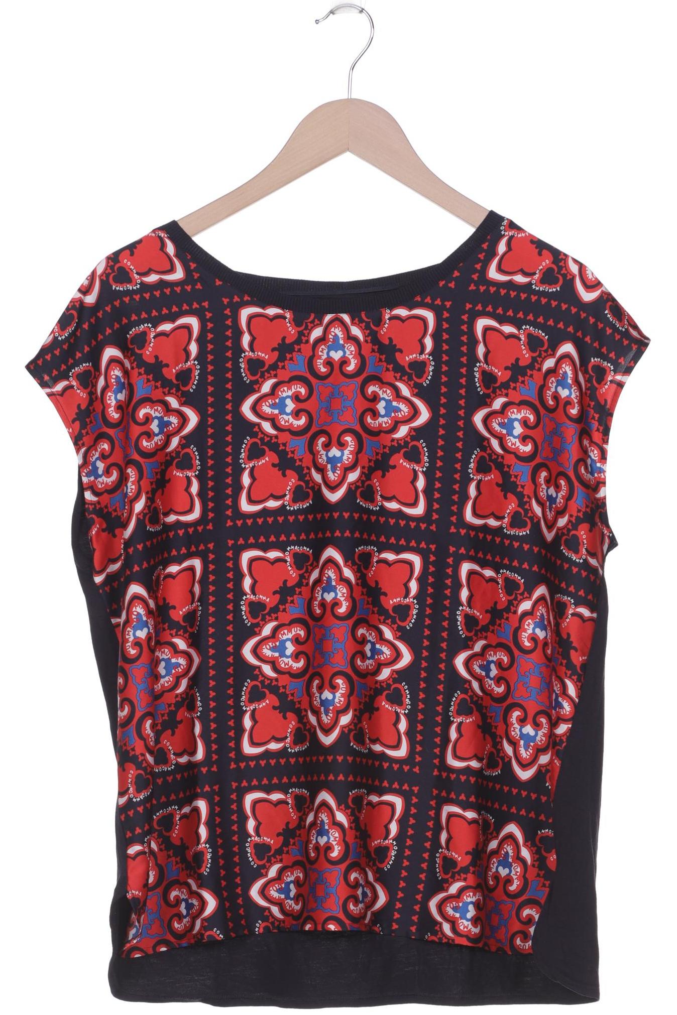 

Comma Damen T-Shirt, marineblau, Gr. 46